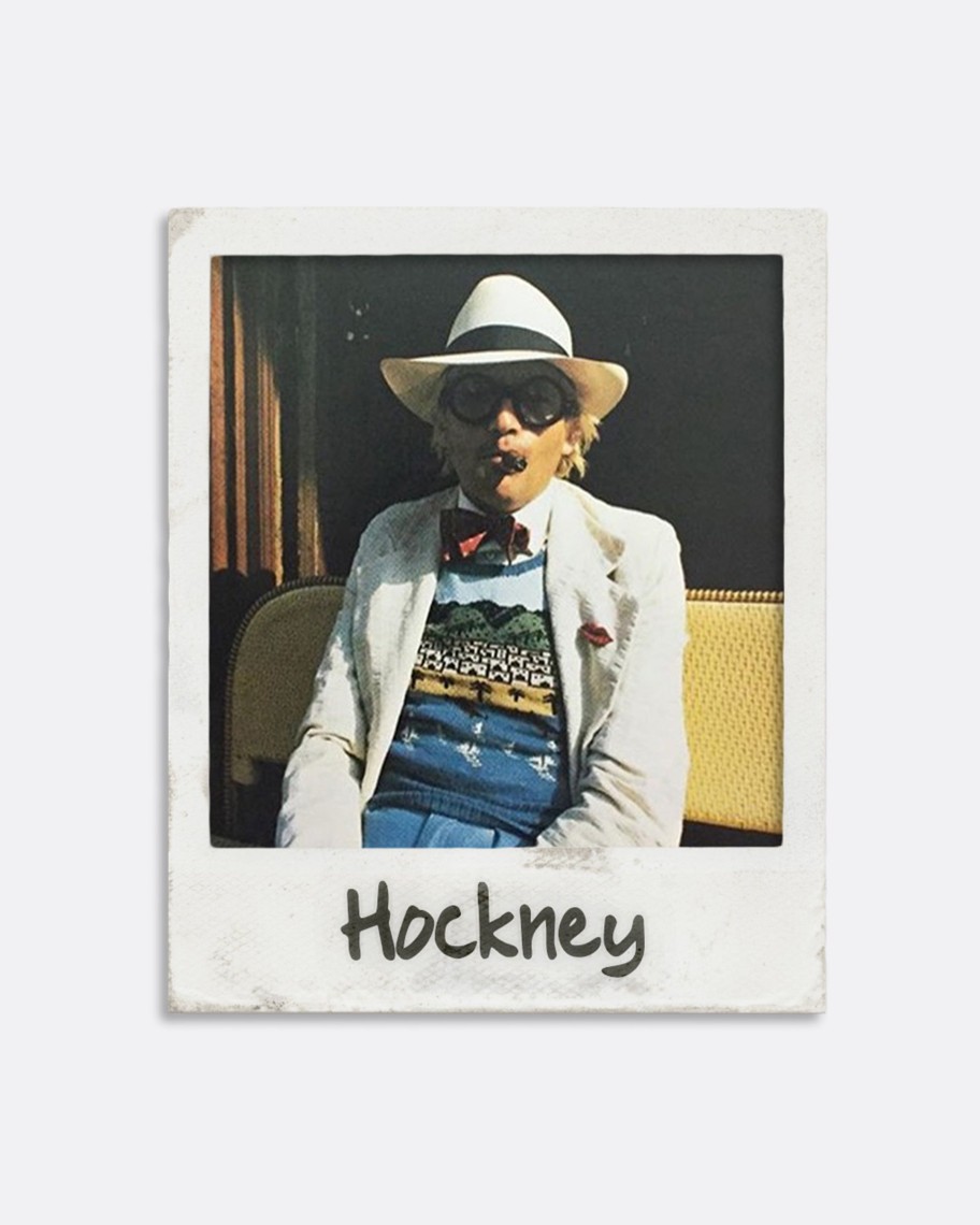 Far Afield Knitwear | Pop Hockney Landscape Knit