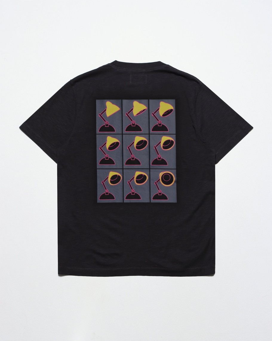 Far Afield T-Shirts | Graphic T-Shirt - Black Lamp Print