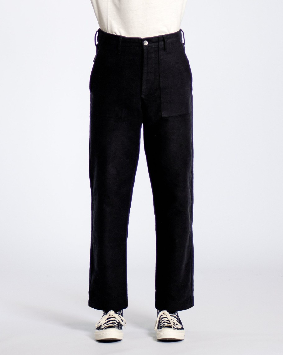 Far Afield Trousers | Coup Trouser - Black Moleskin