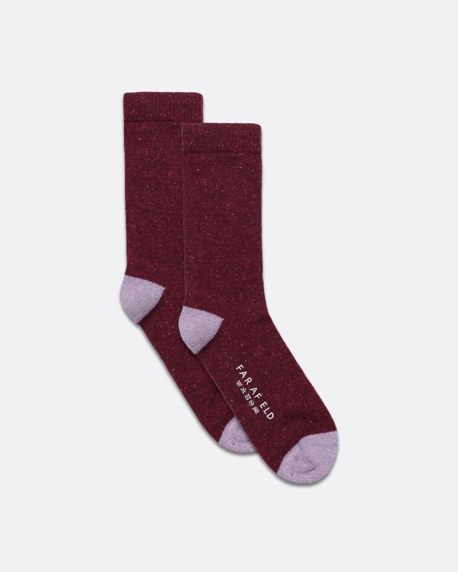 Far Afield Socks | Neppy Socks - Magenta