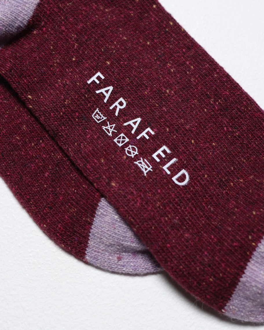 Far Afield Socks | Neppy Socks - Magenta