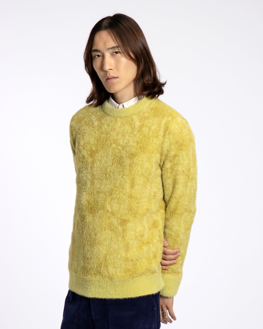 Far Afield Knitwear | Eclipse Knit - Citronelle Fluffy Tie Dye