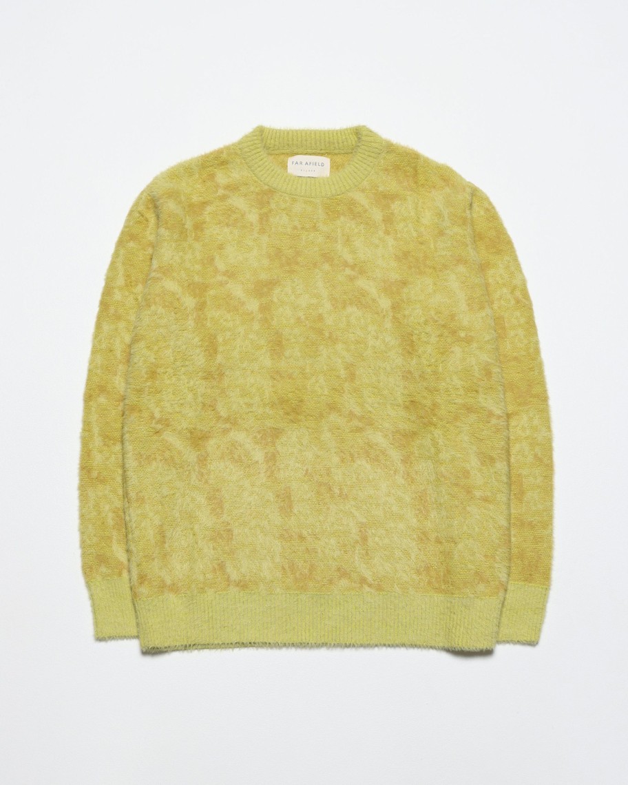 Far Afield Knitwear | Eclipse Knit - Citronelle Fluffy Tie Dye