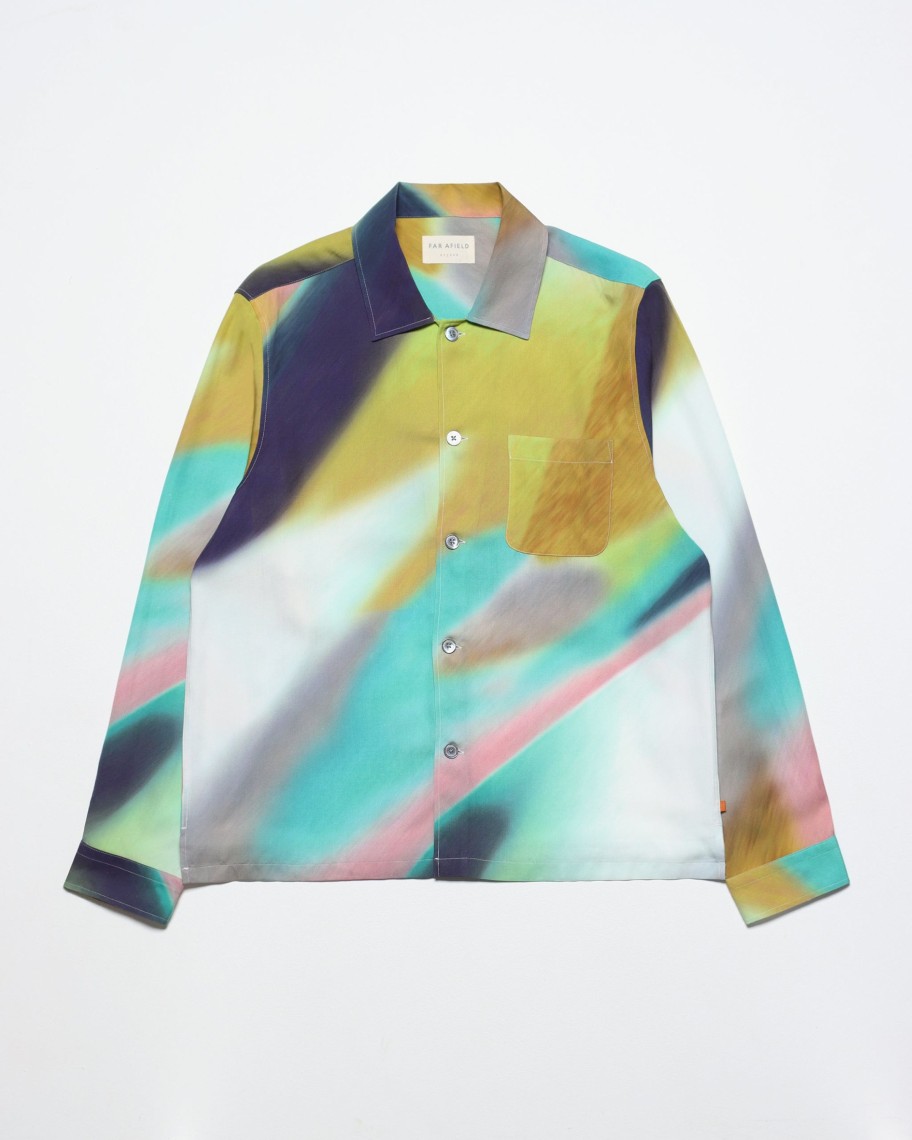 Far Afield Shirts | Busey Shirt - Multi Spatial Print