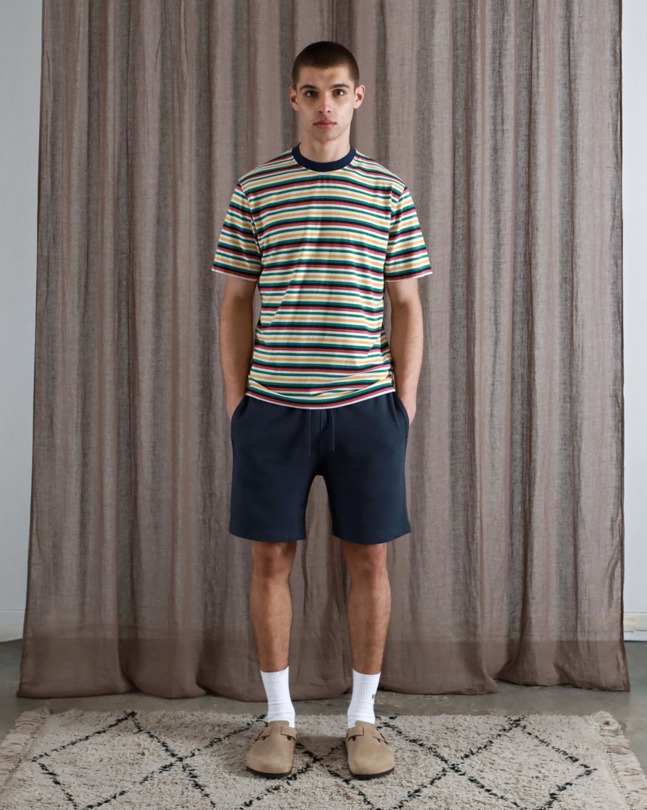 Far Afield Shorts | Track Shorts - Blue Night