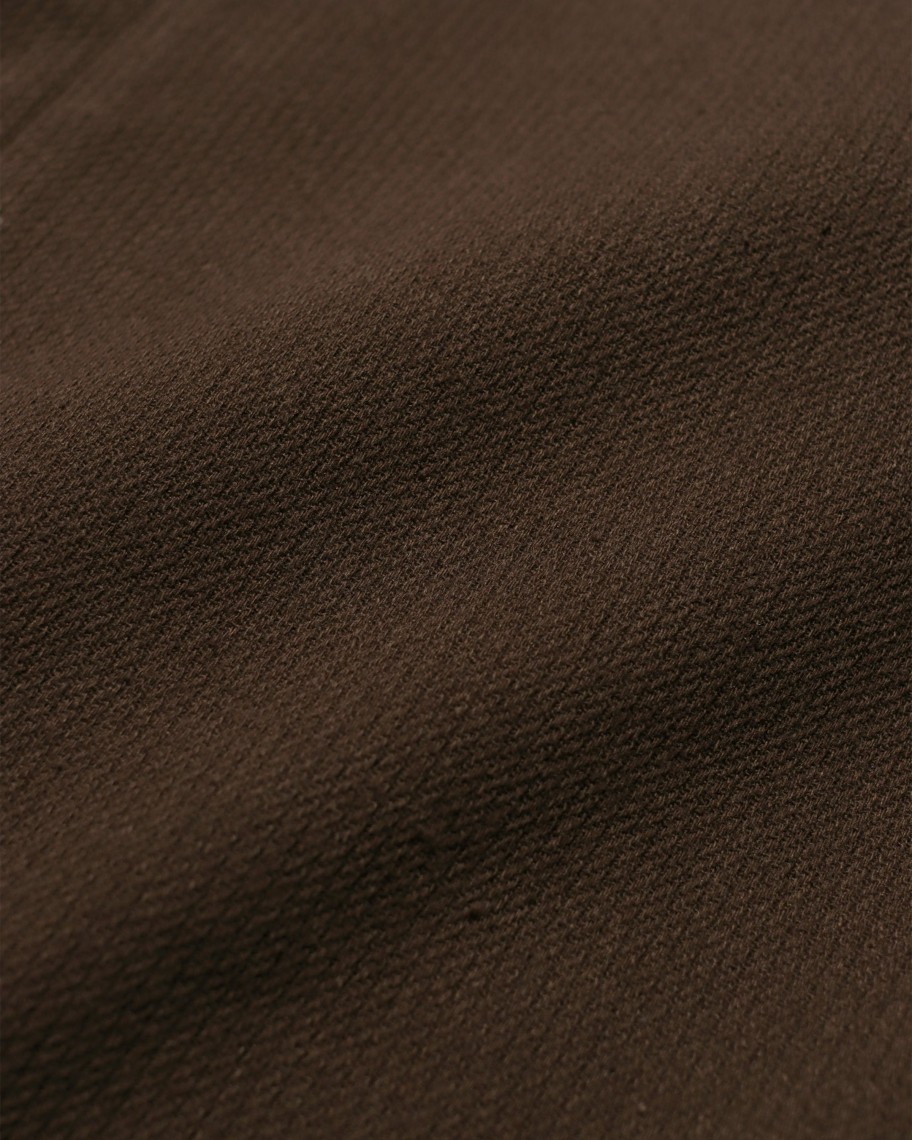 Far Afield Trousers | Double Pleated Trouser - Brown Braided Weave