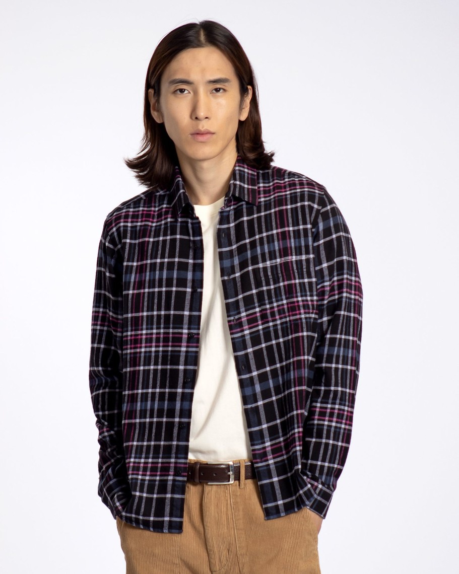 Far Afield Shirts | Classic Shirt - Black / Multi Check